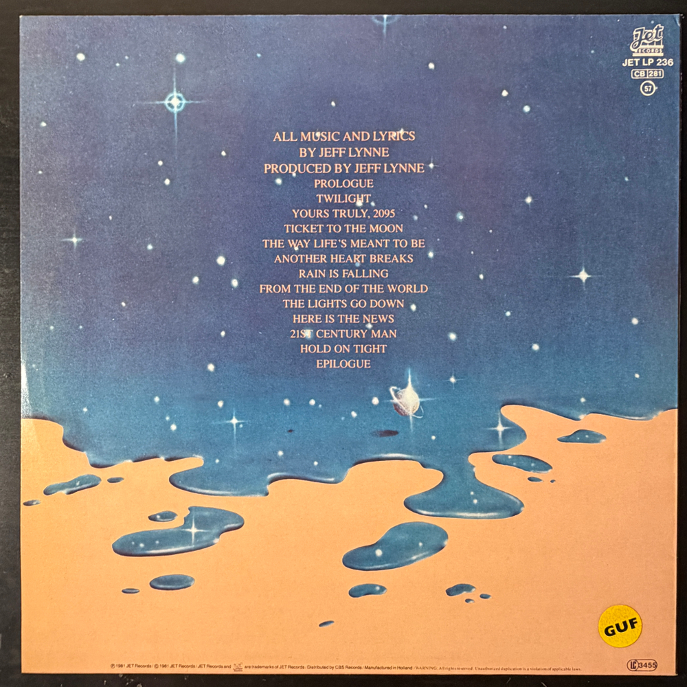 ELO - Time (Голландия 1981г.)