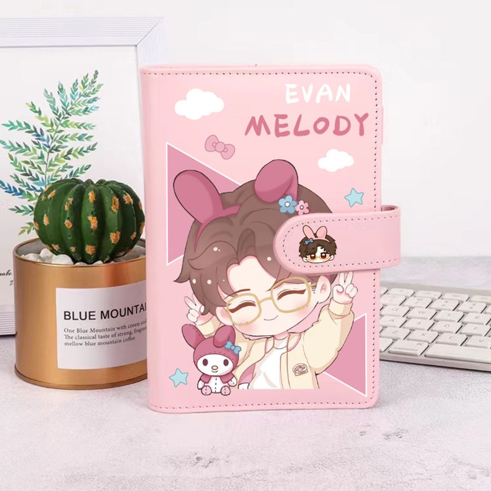 Ежедневник с застежкой "Sanrio Melody", розовый Ежедневник с застежкой "Sanrio Melody", розовый