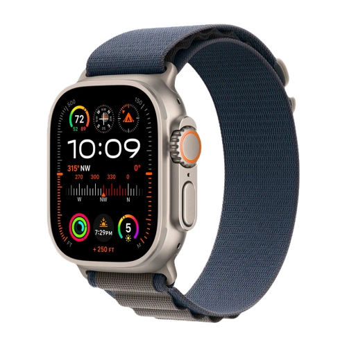 Умные часы Apple Watch Ultra 2 GPS + Cellular, 49mm, Alpine Loop M, Blue (Синий)