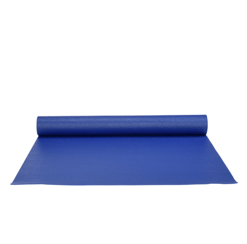 Коврик для фитнеса и йоги YM01-PVCYO-Blue 173 х 61 х 0,3 см
