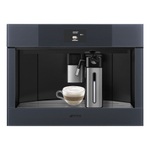 SMEG CMS4104GRU Автоматическая кофемашина, 60 см, высота 45 см, стекло Neptune Grey