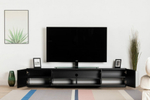 Тумба под ТВ Sonorous ST 200F BLK BLK BS