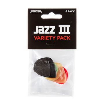Медиаторы 6шт Dunlop Jazz III Pick Variety Pack PVP103