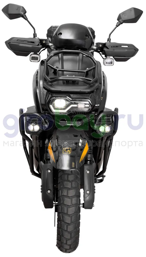 Электроскутер GT Tank 3000W (72V/30Ah) - Чёрный с кофром, обновленная версия фото №10