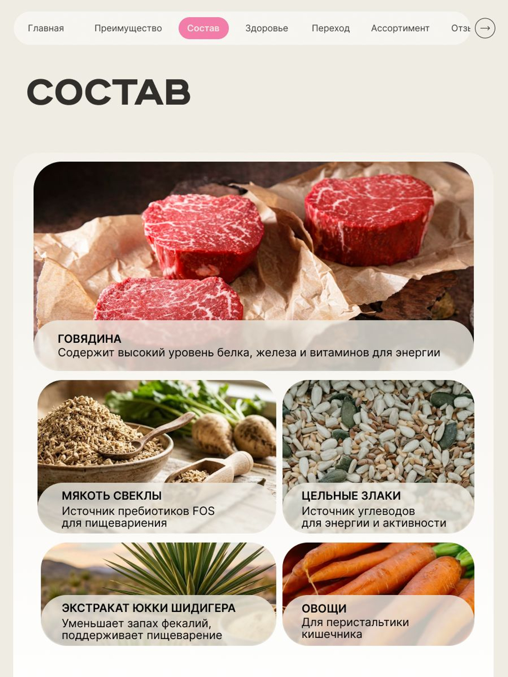 Корм сухой для щенков породы Ньюфаундленд, с говядиной, 3 кг, QUATTRO