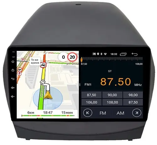 Магнитола для Hyundai iX35 2009-2015 - Parafar PF361FHD на Android 13, CarPlay, 4G SIM-слот