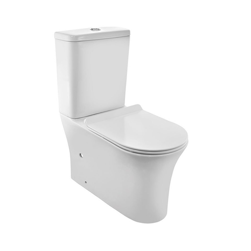 Унитаз напольный, безободковый без бачка ONS-WHT-10753S250UFSM