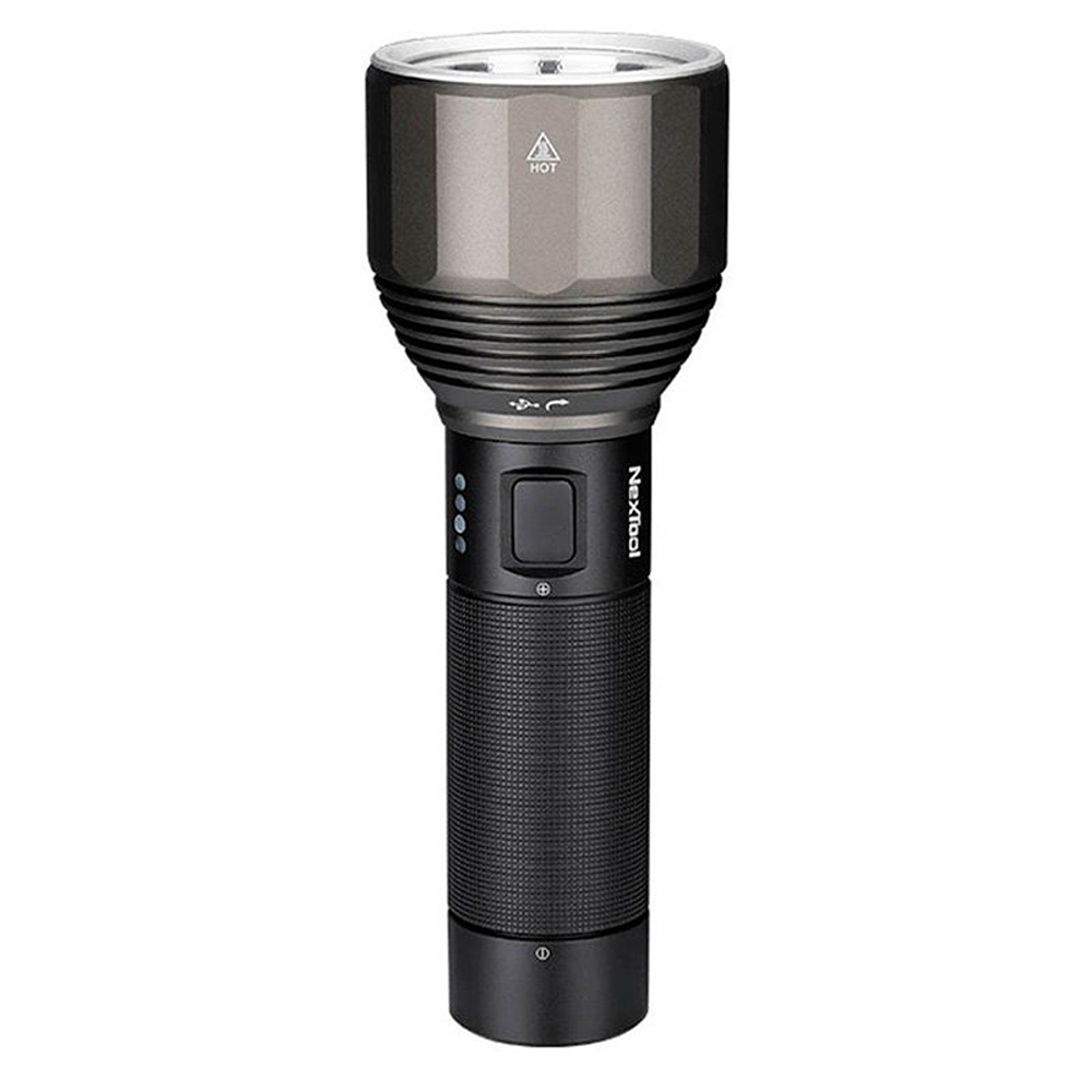 Фонарь Nextool (Xiaomi) High Performance, 2000 lm, 380метров, аккумулятор 5000 ma, черный (NE0126)