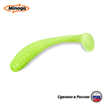 Силиконовая приманка "Minoga" ACTION FAT  6,1"(3шт) 155мм, 17,74 гр, цвет 024