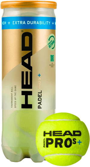 Мячи для падела Head Padel Pro S+ (3 мяча в банке)