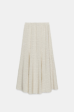 ЮБКА МИДИ В ГОРОШЕК — ZARA