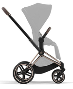 Коляска Cybex Priam IV Rosegold complete Cloud G Magic Black Base G 3 в 1 Cozy Beige