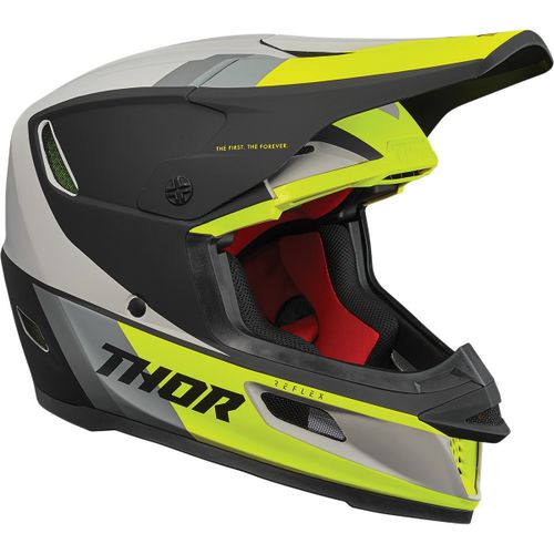 Купить Мотошлем Кроссовый Thor Reflex Apex MIPS Ece / Серый