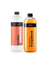 Shine Systems набор для двухфазной мойки OrangeBomb+EuroWash 900 мл