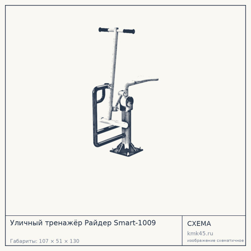 Уличный тренажёр Райдер Smart-1009 — от 43 000 ₽
