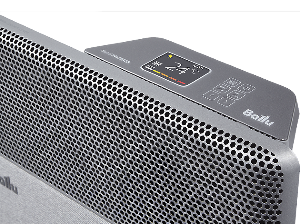 Конвектор электрический Ballu Apollo digital INVERTER Moon Gray BEC/ATI-2001