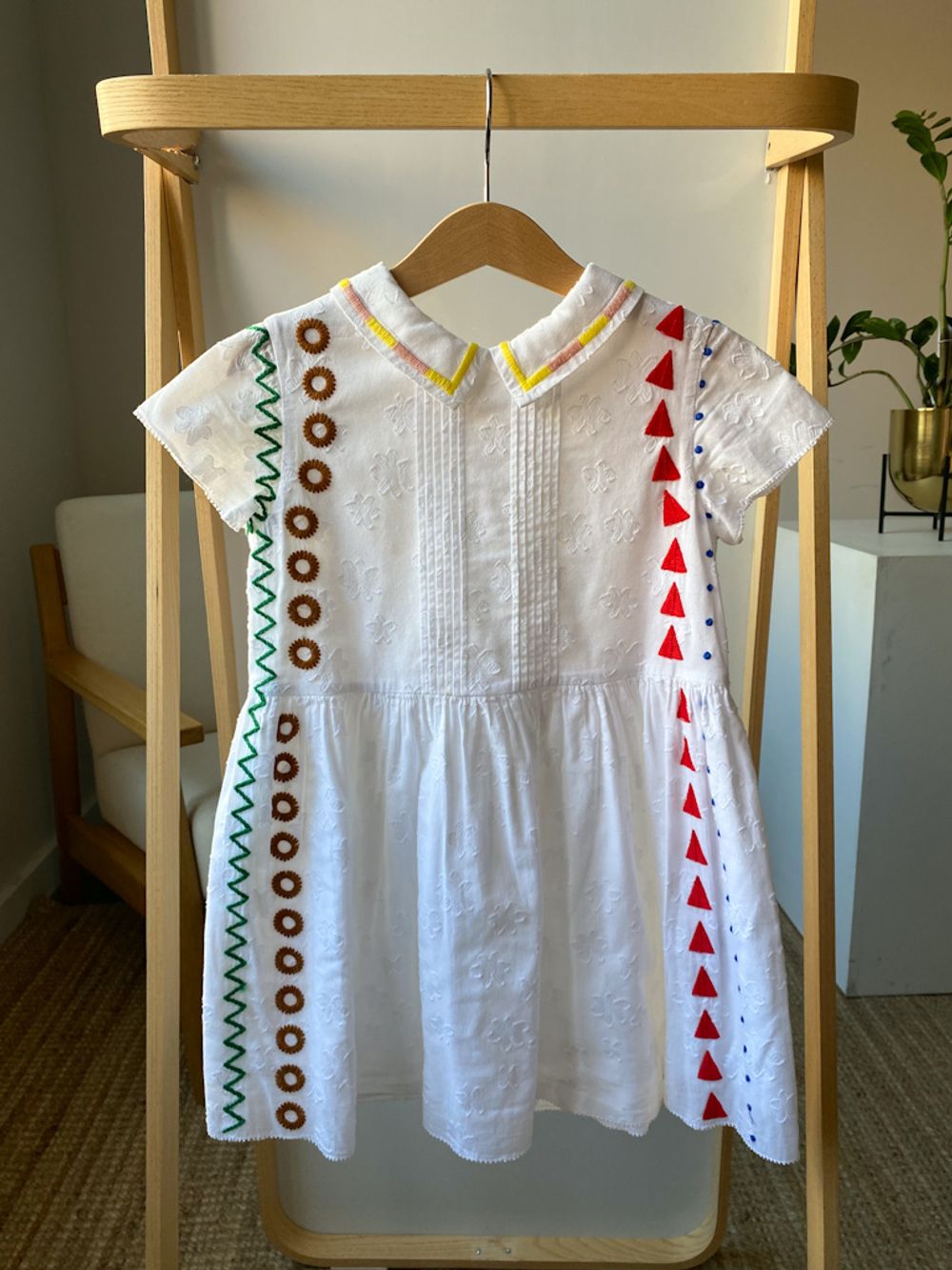 Хлопковое платье  Burberry, 116