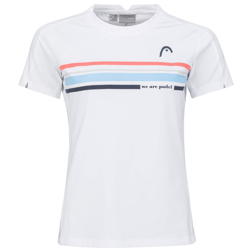 Женская теннисная футболка Head Padel Tech T-Shirt - белый