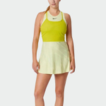 Платье Nike W Dry FIT SLAM DRESS светло-жёлтое