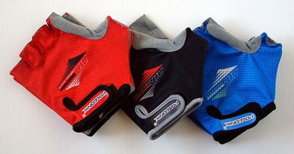 Велоперчатки Polednik AIR р. 12 XXL Black,Blue, Red