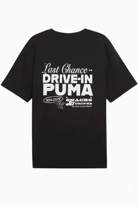 Футболка Puma Graphics Drive-In Tee - черный