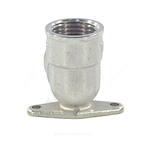 Угольник латунь никель установочный Ду 15 (1/2") 2 отверстия ВР/ВР SantechSystems