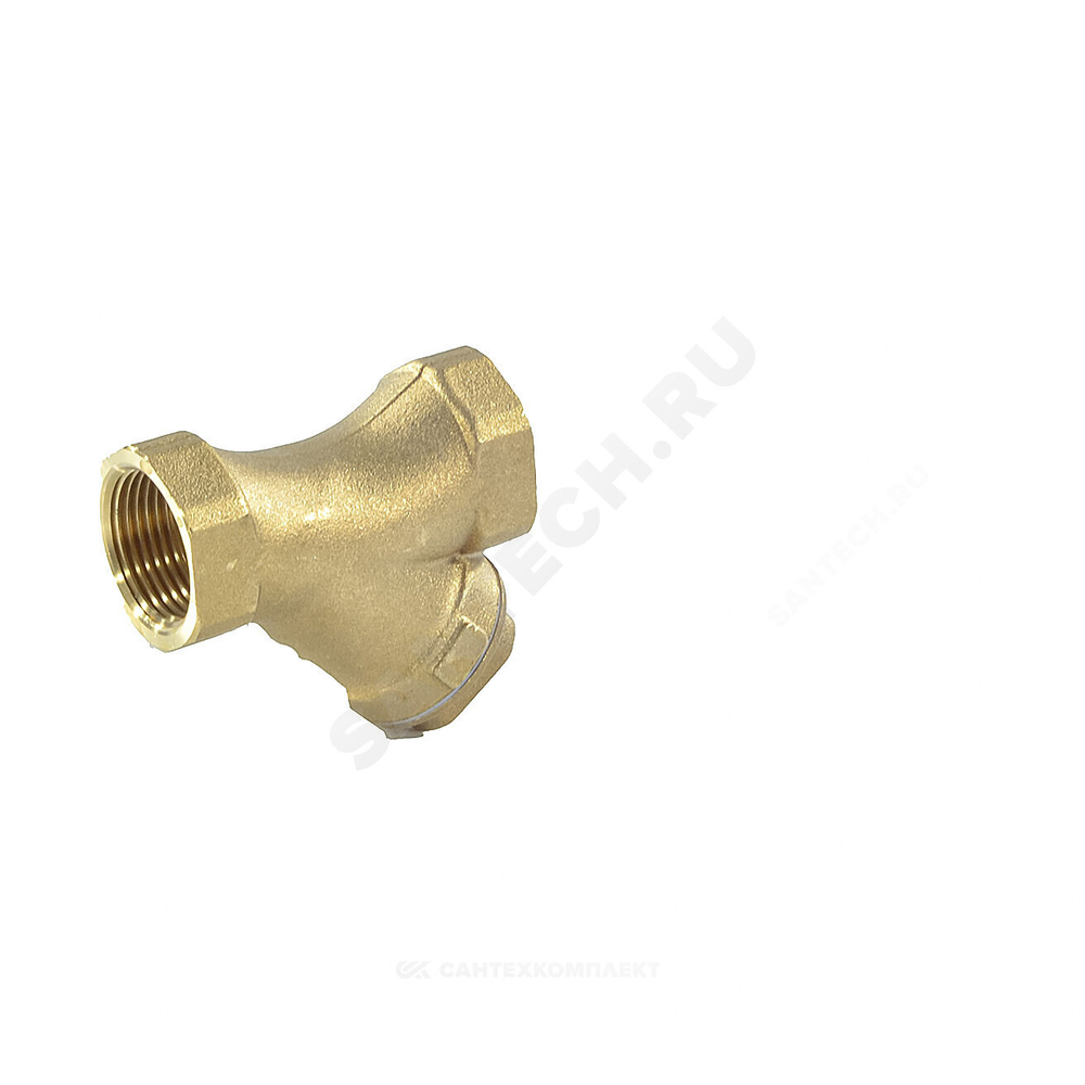 Фильтр сетчатый Y-образный латунь Ду 25 Ру16 1" ВР ФСКО Пензапромарматура 023031000