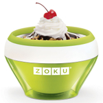 Мороженица ice cream maker зеленая