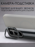 Дизайнерский чехол для SAMSUNG GALAXY S24 (не ULTRA / PLUS / FE!) с камерой-подставкой и MagSafe