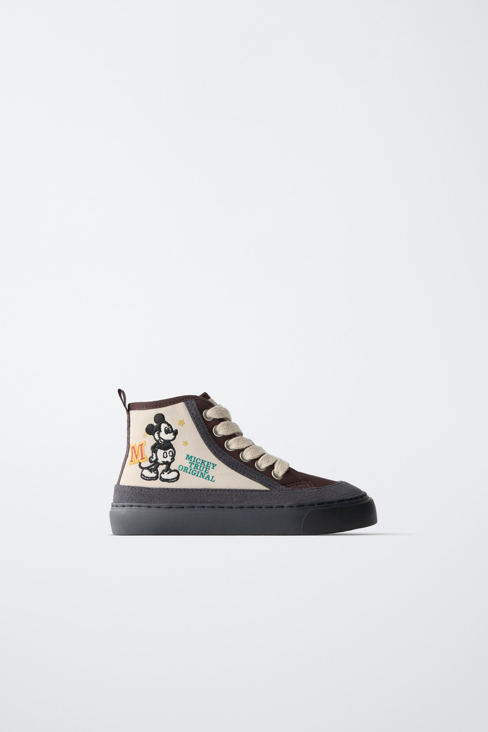 ZARA ВЫСОКИЕ КЕДЫ MICKEY MOUSE© DISNEY, РАЗНОЦВЕТНЫЙ