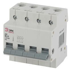 Выключатель нагрузки ЭРА SIMPLE SIMPLE-mod-69 4P 40А ВН-29 | Электротовары