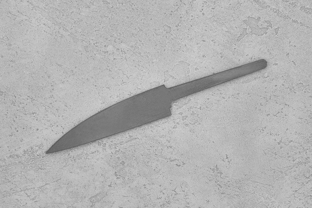 Заготовка для ножа, сталь N690Co 3,1мм. Модель "Тройка О95" с клинком 95мм, ТО 61-62HRC