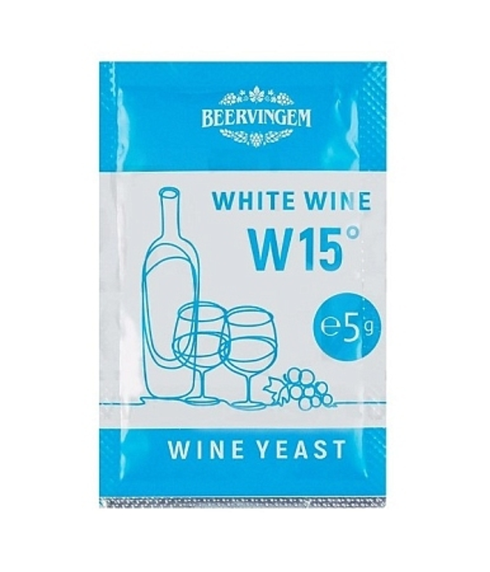 Винные дрожжи Бирвингем "White Wine W15", 5г