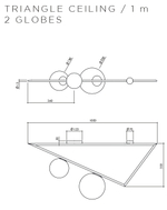 Подвес Atelier Areti Triangle Ceiling
