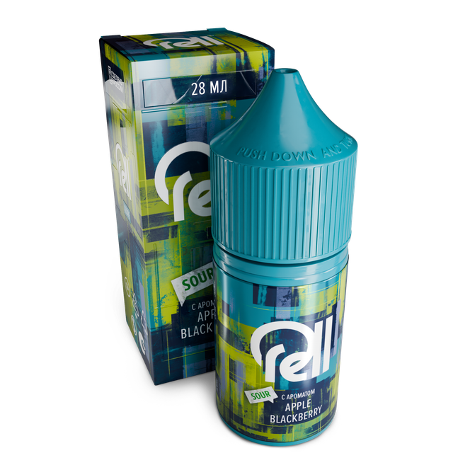 Ароматизатор Rell Azure 28 мл - Sour Apple Blackberry