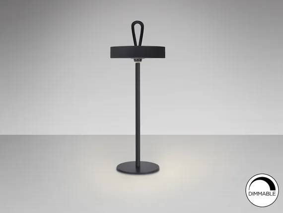 Настольная лампа Gong LED черная