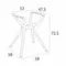 Подстолье Air Legs Small белое
