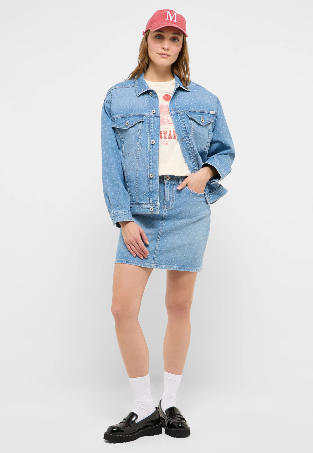 Куртка джинсовая женская MUSTANG Style Arcata Boyfriend Jacket