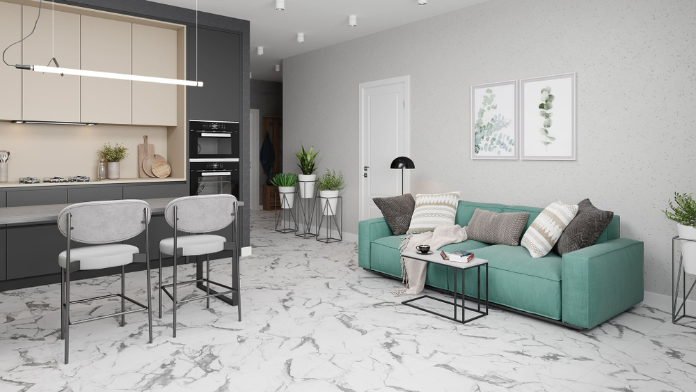 NT Ceramic Marmo Callacata Endless Mat 60x60