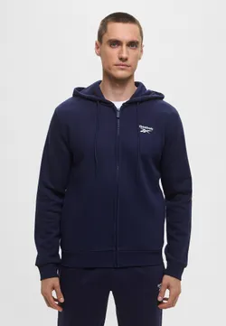 Толстовка мужская REEBOK COLTON SMALL LOGO ZIP THROUGH HOODY
