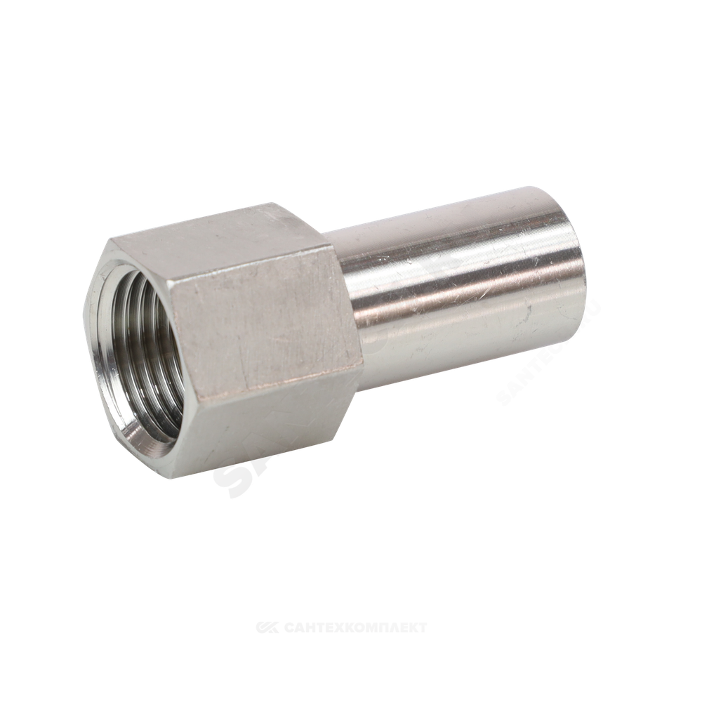 Переход сталь нерж AISI 316L Дн 22х3/4" Ру16 труба/ВР Inoxpres RM 269304022
