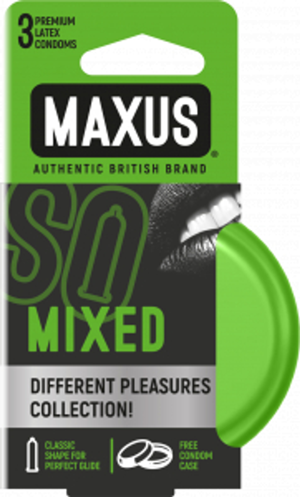 MAXUS Mixed №3 Презервативы микс-набор 3шт --  0901-007