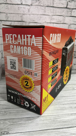 Сварочный аппарат инверторный Ресанта САИ-160 (ММА, 160 А, ПВ - 70%)