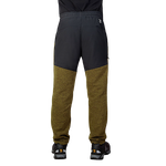 Брюки флисовый Graff 233-P-SP-13 с вставками Коричневые -