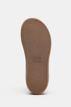 ZARA КОМБИНИРОВАННЫЕ КРОССОВКИ BAREFOOT, БЕЛЫЙ