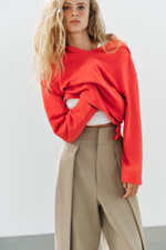 БРЮКИ BALLOON В ПОЛОСКУ С ЗАЩИПАМИ — ZARA