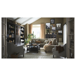 IKEA DYTÅG  (ИКЕА ДЙТÅГ)  -  Штора, 2 шт, на ленте/темно-бежевая, 145x300 см