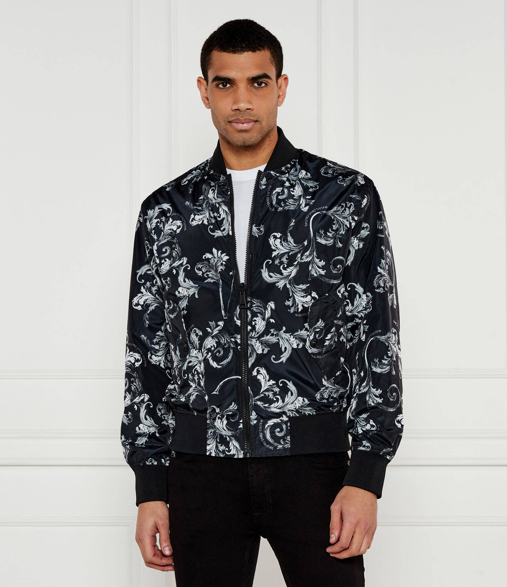 Двухсторонняя куртка бомбер Versace Jeans Couture - черный(78GASD07CQD92)