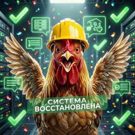 Отличные новости: все данные спасены, а новая инфраструктура уже работает!