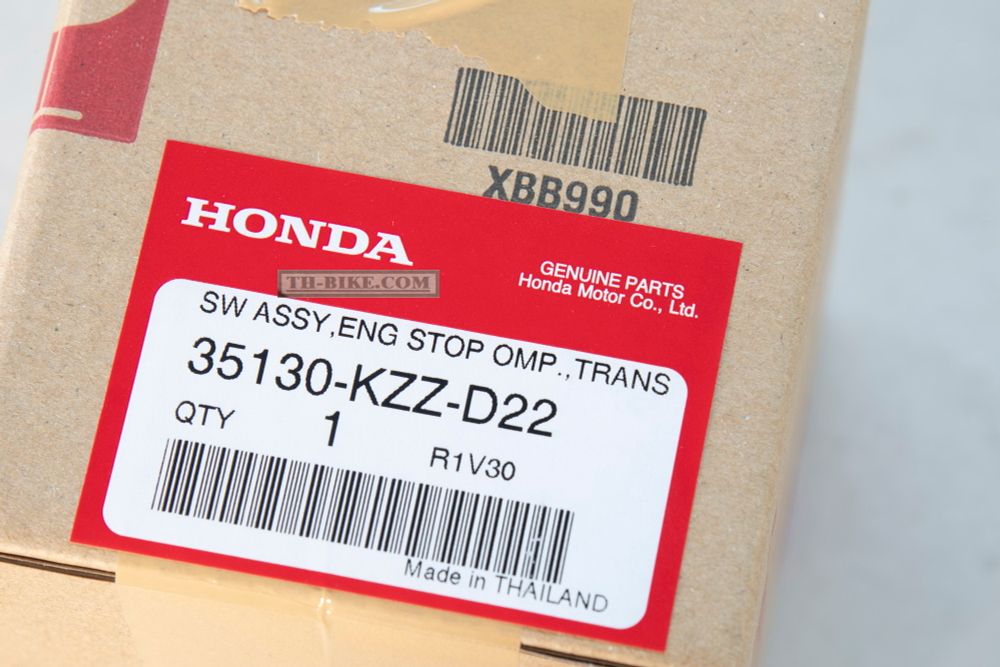 35130-KZZ-D21 (35130-KZZ-D22). SWITCH ASSY., ENGINE STOP.  Honda CRF250L (2017-2020)